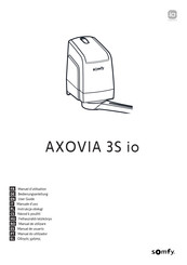 SOMFY Axovia 3S io Manuel D'utilisation