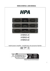 HPA HYBRID-6C Mode D'emploi