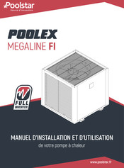 poolstar POOLEX MEGALINE FI Manuel D'installation Et D'utilisation