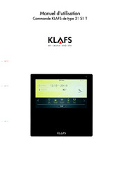 Klafs 21 S1 T Manuel D'utilisation