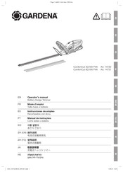 Gardena ComfortCut 60/18V P4A Mode D'emploi