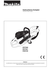 Makita EK8100 Instructions D'emploi