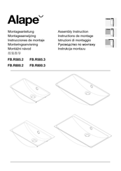 Alape FB.R800.2 Instructions De Montage