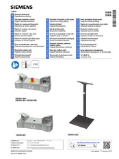 Siemens 3SB3863-4BA Instructions De Service Originales