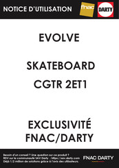 Evolve Skateboards CARBON STREET Traduction De La Notice Originale