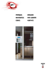 DAEWOO ELECTRONICS FRN-19DAMI Notice D'emploi