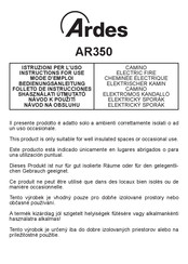 ARDES AR350 Mode D'emploi