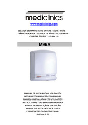 Mediclinics M96A Manuel D'installation Et D'utilisation