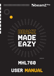 Beamz Pro MHL760 Mode D'emploi