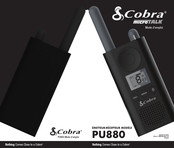 Cobra microTALK PU880 Mode D'emploi