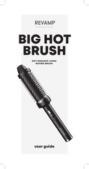 REVAMP Professional Progloss Big Round Brush BR-1400A Mode D'emploi