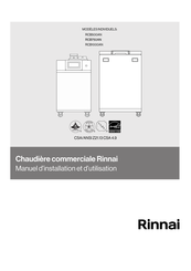 Rinnai RCB1000AN Manuel D'installation Et D'utilisation