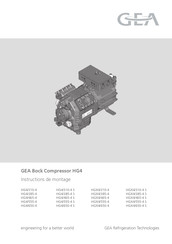 GEA Bock HG4/310-4 S Instructions De Montage