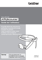 Brother Air Scouter WD-200B Guide De L'utilisateur