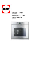 Smeg FP 171 X Mode D'emploi