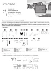 Avidsen ORANE420 Guide De Démarrage Rapide