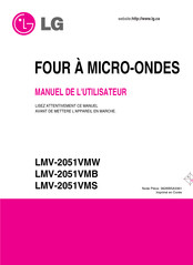 LG LMV-2051VMS Manuel De L'utilisateur