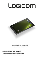 LOGICOM L-IXIR TAB 1044 HD Manuel D'utilisation