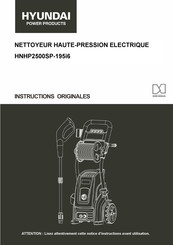 Hyundai Power Products HNHP2500SP-195i6 Instructions Originales