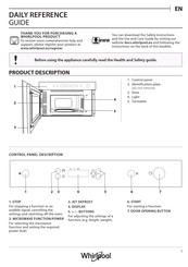 Whirlpool AMW 4900/IX Guide De Référence