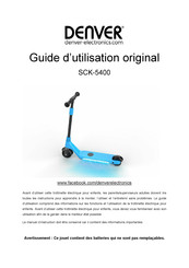 Denver SCK-5400BLACK Guide D'utilisation