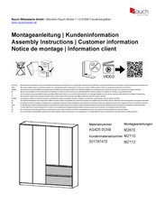 Rauch COSTA AG425.0CN9 Notice De Montage