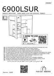 Parisot Industrie 6900LSUR Instructions De Montage