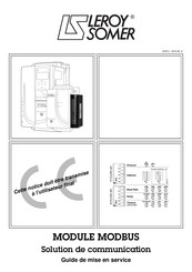 Leroy Somer MODULE MODBUS Guide De Mise En Service