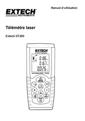 Extech Instruments DT200 Manuel D'utilisation