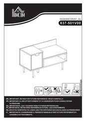 HOMCOM 837-501V00 Mode D'emploi