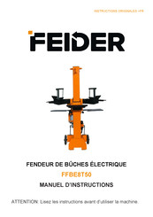 Feider FFBE8T50 Instructions Originales