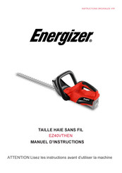 Energize EZ40VTHEN Manuel D'instructions