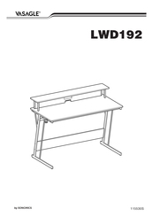 Songmics VASAGLE LWD192 Mode D'emploi