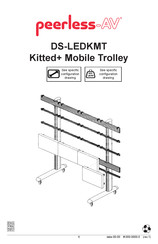 peerless-AV DS-LEDKMT Instructions D'installation