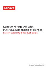 Lenovo Mirage AR Manuel Du Produit