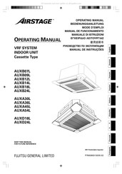 Fujitsu AIRSTAGE AUXB12L Mode D'emploi