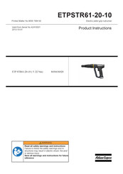 Atlas Copco ETPSTR61-20-10 Information De Produit