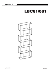 Songmics VASAGLE LBC61/061 Instructions D'assemblage