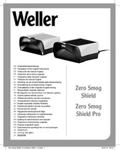 Weller Zero Smog Shield Traduction De La Notice Originale