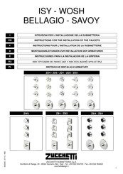 ZUCCHETTI ZD3 Instructions Pour L'installation