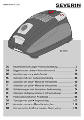 SEVERIN BC 7052 Mode D'emploi