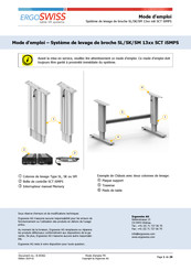 Ergoswiss SL 13 SCT iSMPS Serie Mode D'emploi