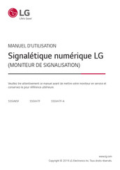 LG 55SVH7F-A Manuel D'utilisation