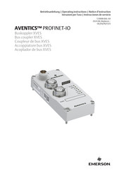 Emerson AVENTICS PROFINET-IO XVES Notice D'instruction