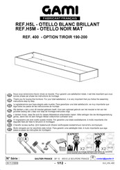 Gami OTELLO H5L 400 Instructions De Montage