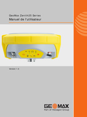 Hexagon GeoMax Zenith25 Serie Manuel De L'utilisateur