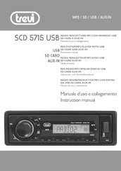 Trevi SCD 5715 USB Mode D'emploi