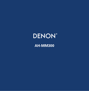 Denon AH-MM300 Mode D'emploi