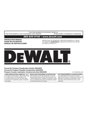 DeWalt DXH40FA Guide D'utilisation