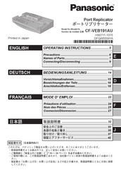 Panasonic CF-VEB191AU Mode D'emploi